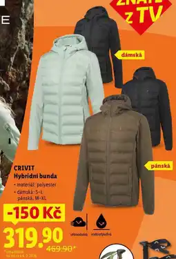 Lidl Hybridní bunda nabídka