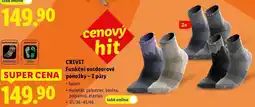 Lidl Funkční outdoorové ponožky - 2 páry nabídka