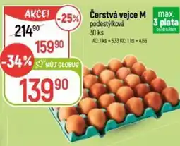 Globus Čerstvá vejce M nabídka