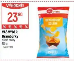 Globus VÁŠ VÝBĚR Brambůrky nabídka