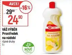 Globus VÁŠ VÝBĚR Prostředek na nádobí nabídka