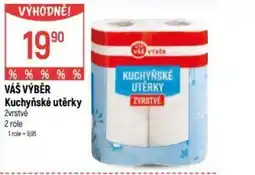 Globus VÁŠ VÝBĚR Kuchyňské utěrky nabídka