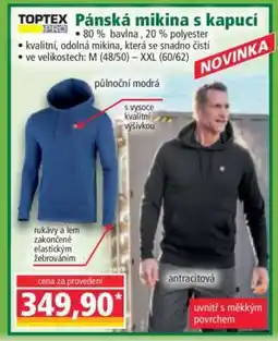 Norma Pánská mikina s kapucí nabídka