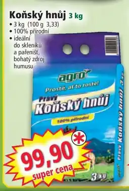 Norma Koňský hnůj 3 kg nabídka