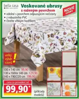 Norma VOSKOVANÉ UBRUSY nabídka