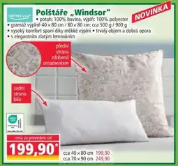 Norma Polštáře „Windsor“ nabídka