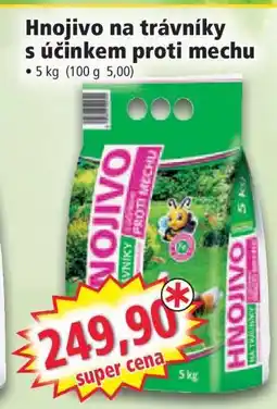 Norma Hnojivo na trávníky s účinkem proti mechu nabídka