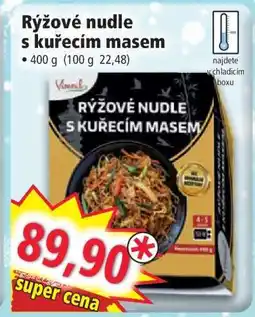 Norma Rýžové nudle s kuřecím masem nabídka