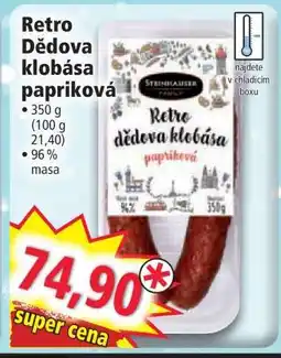 Norma Retro Dědova klobása papriková nabídka