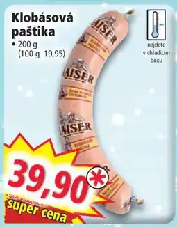 Norma Klobásová paštika nabídka
