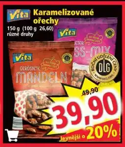 Norma KARAMELIZOVANÉ OŘECHY nabídka