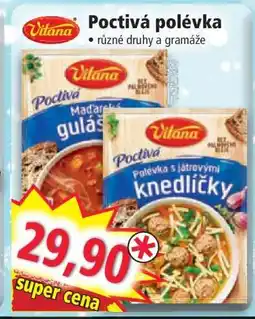 Norma POCTIVÁ POLÉVKA nabídka