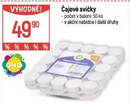 Globus Čajové svíčky nabídka