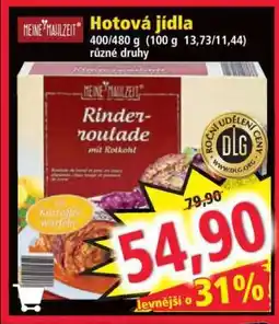 Norma Hotová jídla nabídka