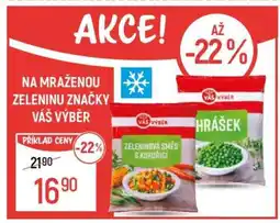 Globus Mražená zelenina značky Váš Výběr nabídka