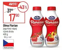 Globus Olma Florian jogurtový nápoj nabídka