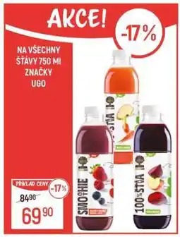 Globus Na všechny šťávy 750 ml značky UGO nabídka