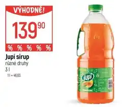 Globus Jupí sirup nabídka