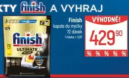 Globus Finish kapsle do myčky 72 dávek nabídka