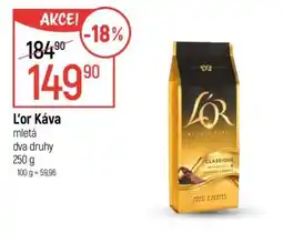 Globus L'Or Káva nabídka