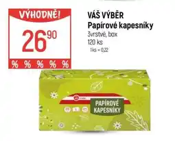 Globus Váš výběr Papírové kapesníky nabídka