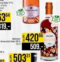 Jip Walcher Amaretto likér nabídka