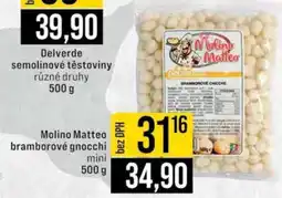 Jip Molino Matteo bramborové gnocchi mini nabídka