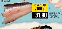 Jip Mořská štika filet s kůží (300-600 g) nabídka