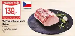 Globus Vepřová kotleta s kostí Globus nabídka