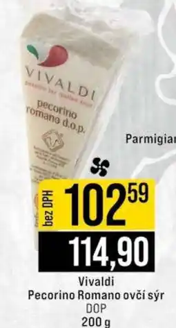 Jip Vivaldi pecorino romano ovčí sýr DOP nabídka