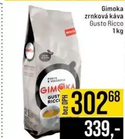 Jip Gimoka zrnková káva Gusto Ricco nabídka