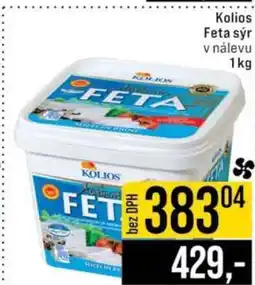 Jip Kolios Feta sýr v nálevu nabídka