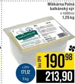 Jip Mlékárna Polná Balkánský sýr nabídka