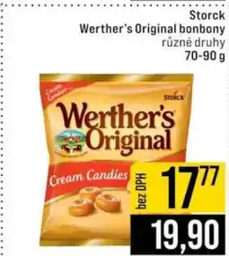 Jip Werther‘s Original bonbóny nabídka