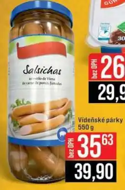 Jip Vídeňské párky* • nabídka