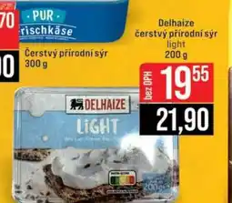 Jip Delhaize Čerstvý přírodní sýr light nabídka