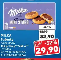 Kaufland MILKA Sušenky nabídka
