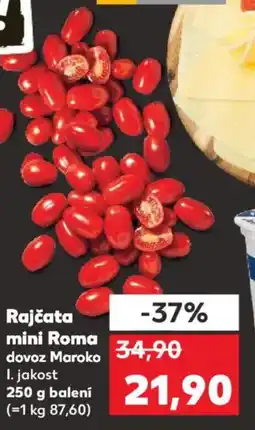 Kaufland Rajčata mini Roma nabídka