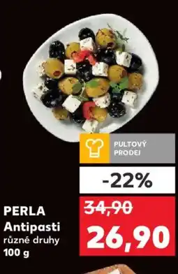 Kaufland PERLA Antipasti nabídka