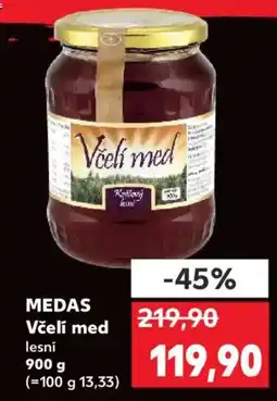 Kaufland MEDAS Včelí med nabídka