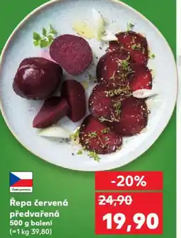 Kaufland Řepa červená předvařená nabídka