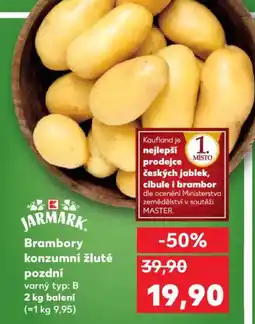 Kaufland Brambory konzumní žluté pozdní nabídka