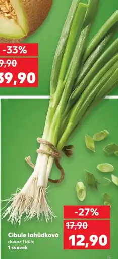 Kaufland Cibule lahůdková nabídka