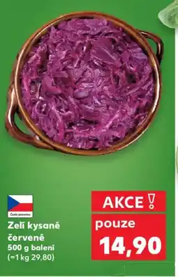 Kaufland Zeli kysané červené nabídka