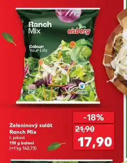 Kaufland Zeleninový salát Ranch Mix nabídka