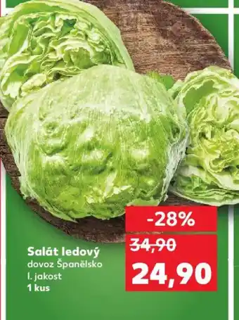 Kaufland Salát ledový nabídka