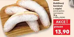 Kaufland Koblihový banánek s náplní nabídka