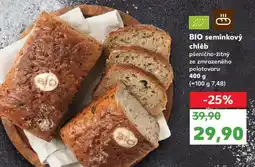 Kaufland BIO semínkový chléb nabídka