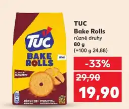 Kaufland TUC Bake Rolls nabídka