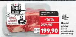 Kaufland Hovězí přední nabídka